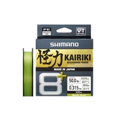 Shimano Trenzado Linea Kairiki 8+300M MANTIS GREEN - Imagen 1