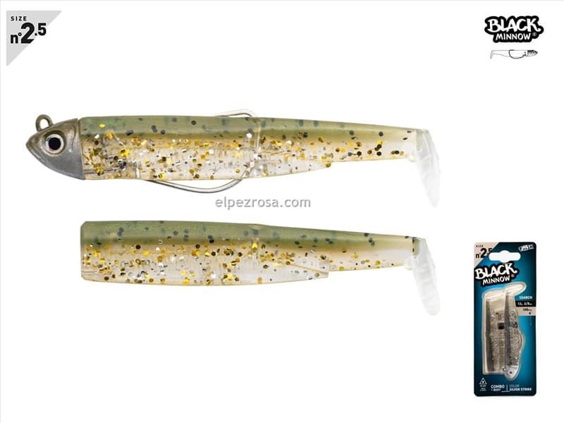 Black Minnow 105 - Combo - Shore - 8g - Khaki Glitter - Imagen 1