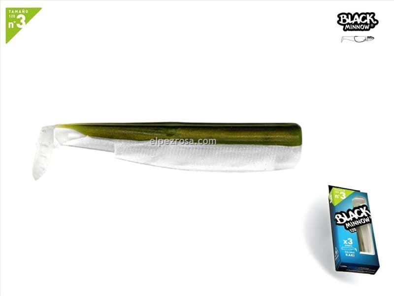 Black Minnow 120 - 3 cuerpos - Nº3 KHAKI - Imagen 1