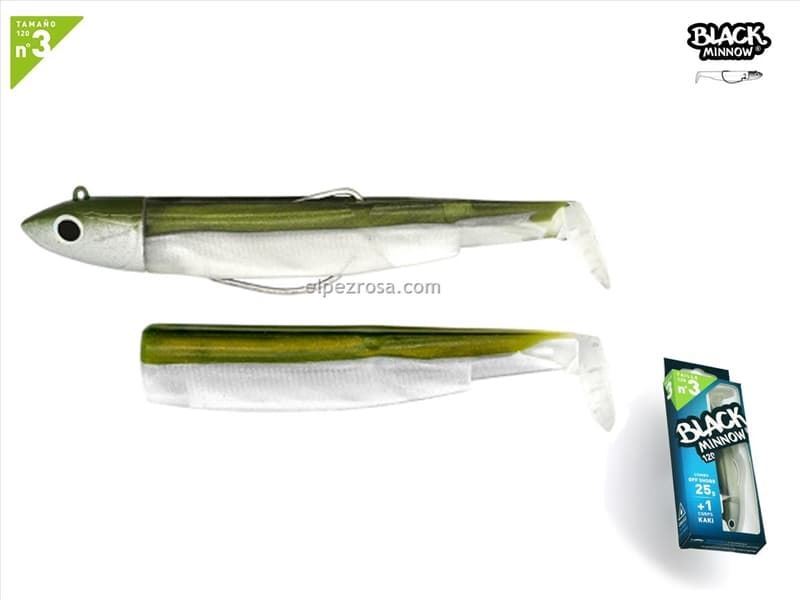 BLACK MINNOW 120-COMBO 25G Nº3 - Imagen 1