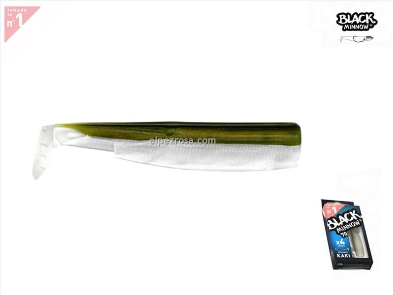 BLACK MINNOW 70 Nº1 X4 CUERPOS - Imagen 4