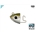 Black Minnow 90 - 2 Shore jig head 5g - Khaki - Imagen 1