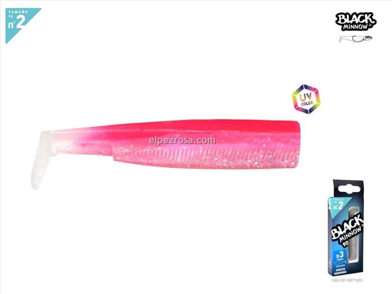 BLACK MINNOW 90 Nº2 DE FIIISH 3CUERPOS - Imagen 1