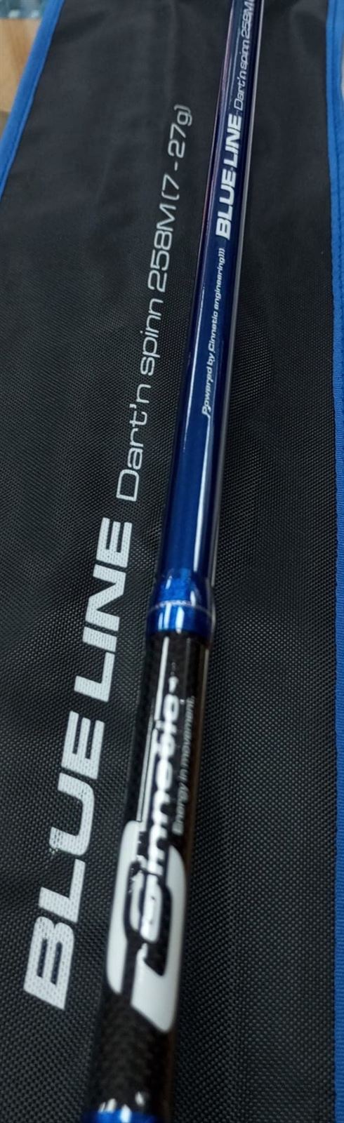 CAÑA CINNETIC BLUE LINE DART´N SPINN 2.58M - Imagen 1