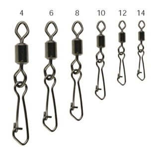 ROLLING SWIVEL W/DIAMOND EYE DE MUSTAD MA026 - Imagen 1