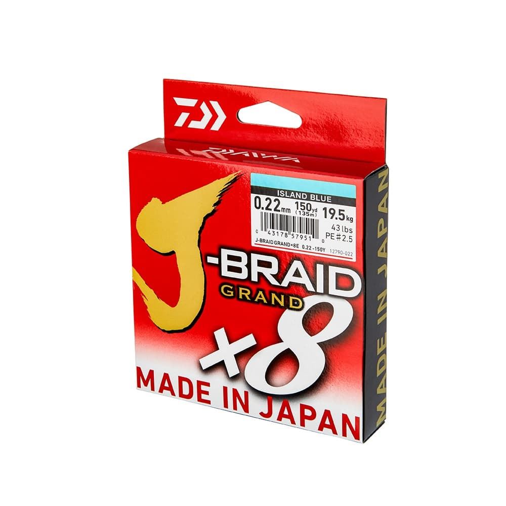 Trenzado J-Braid Grand x8 de Daiwa - Imagen 1